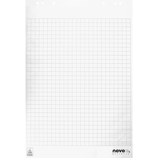 NOVOOO Flipchart-Block 400174269 ECF kariert 20 Blatt Idealshop