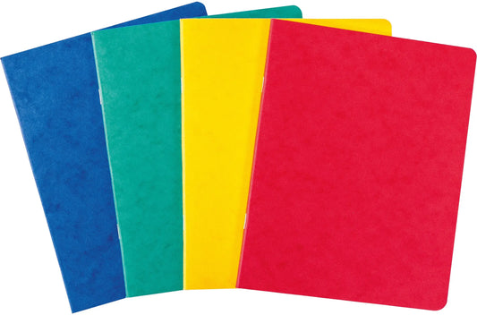 NOVOOO Pressspanheft ass. 17.5×22cm 729788 4mm kariert, 80g 48 Blatt Idealshop