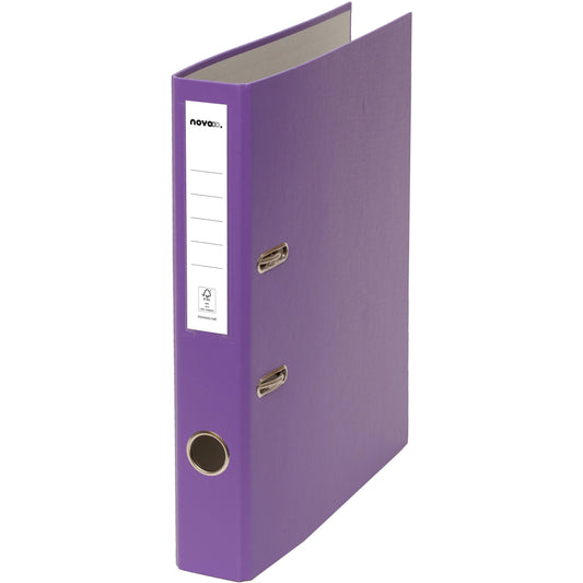NOVOOO Pro Ordner 4cm 10349442NO1U violett A4 10 Stück Idealshop
