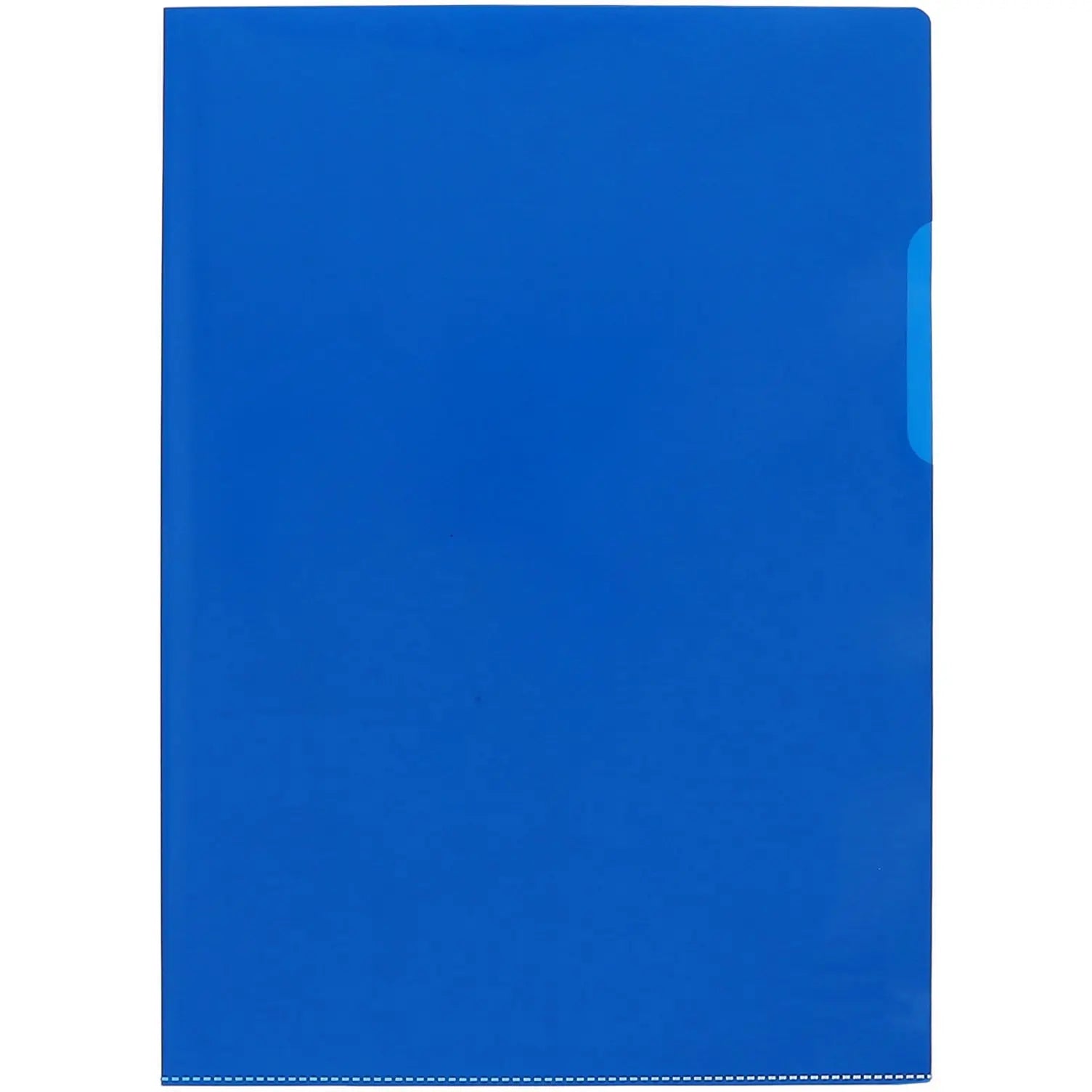 NOVOOO Pro Sichtmappen 120 my A4 400208199 blau, genarbt 100 Stück Idealshop