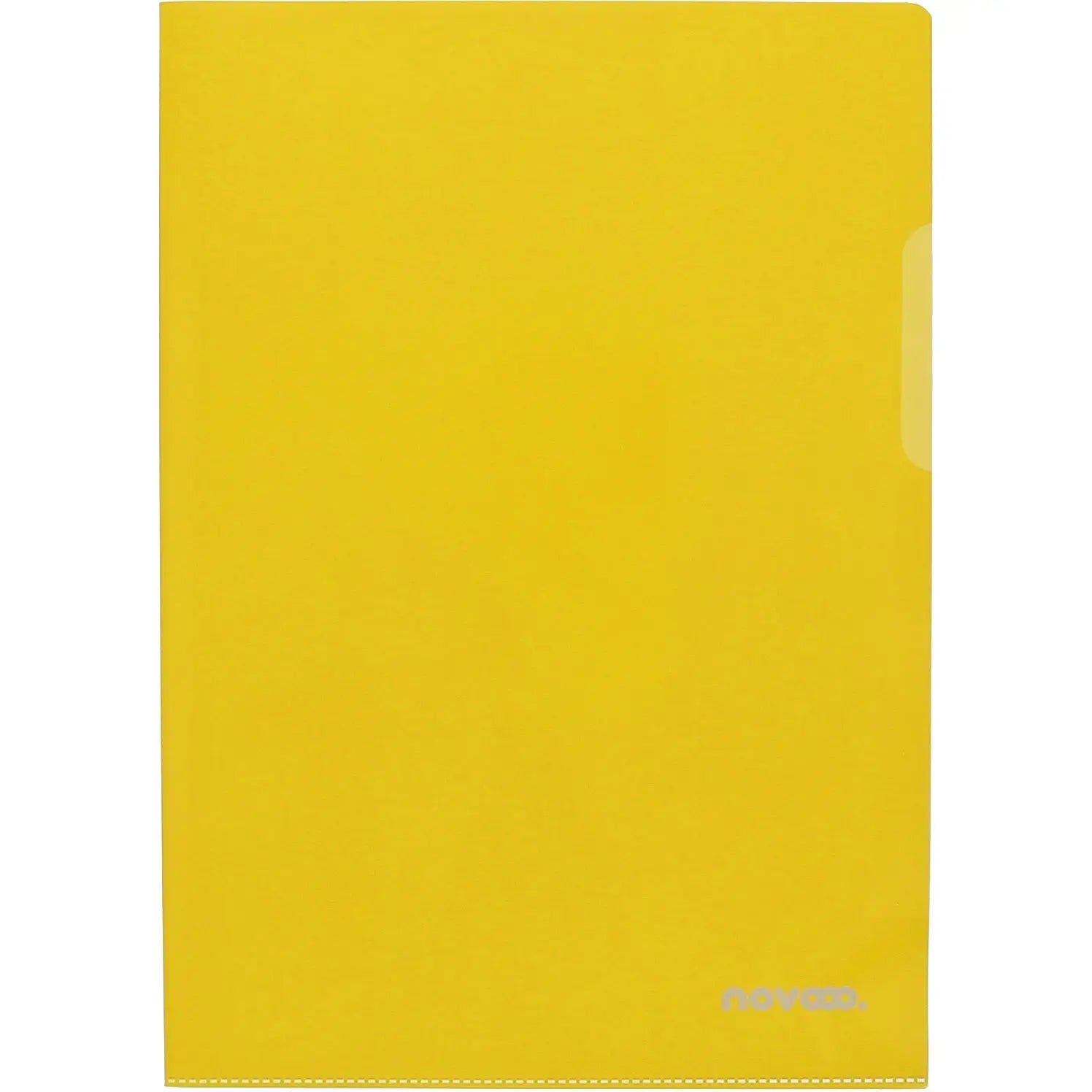 NOVOOO Pro Sichtmappen 140my A4 400197773 gelb glatt 100 Stück Idealshop
