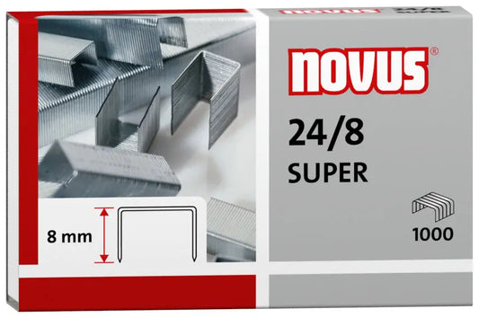 NOVUS Heftklammern 24/8 mm 24/8 040-0038 1000 Stück Idealshop