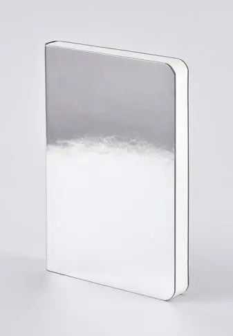 NUUNA Notizbuch Shiny Starlet A6 53962 Silver,Punkte,176 S. Idealshop