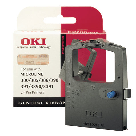 OKI Farbband Nylon schwarz 09002309 ML 391 Idealshop