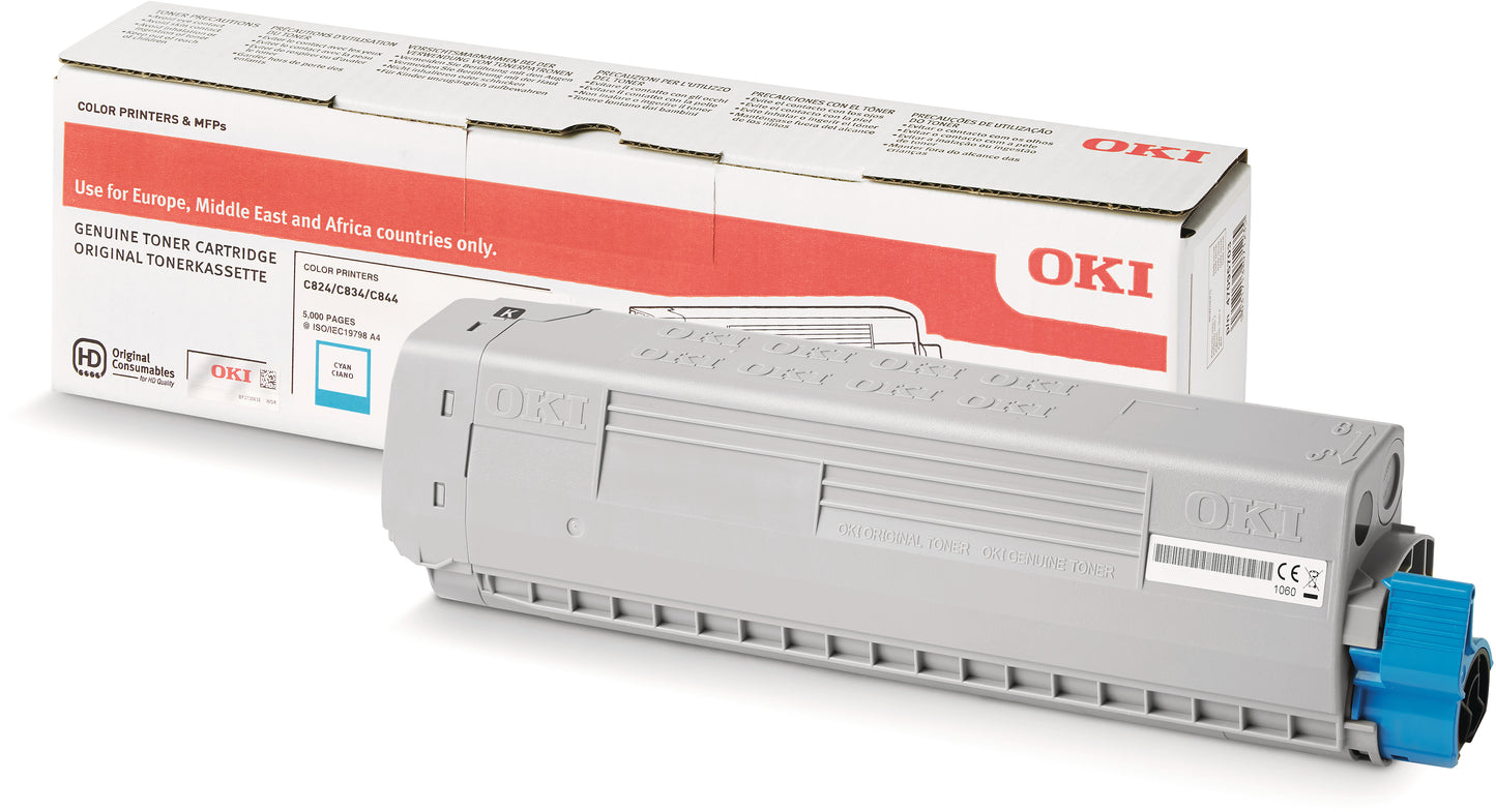 OKI       Toner                     cyan