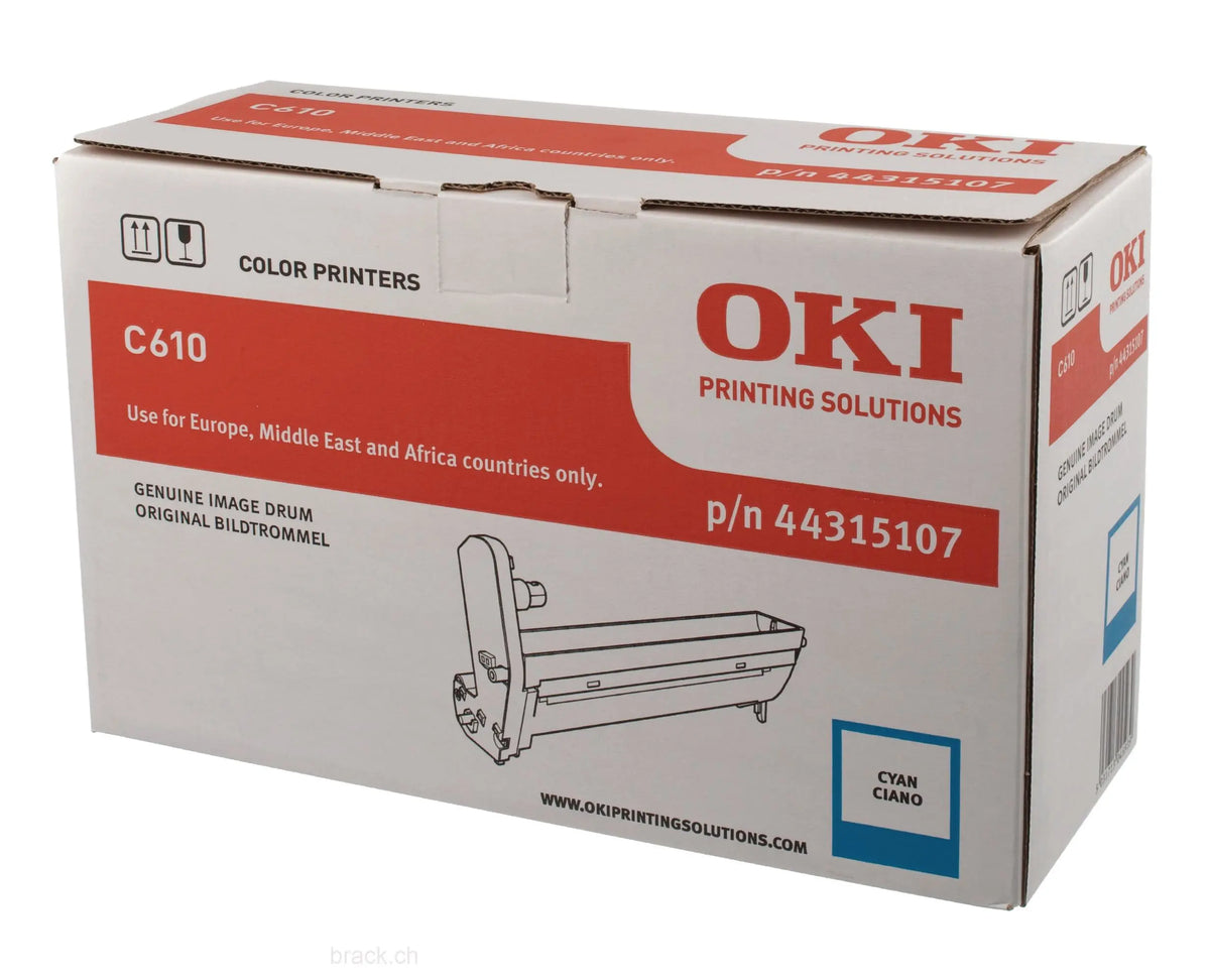 OKI Drum cyan 44315107 C610 20'000 Seiten Idealshop