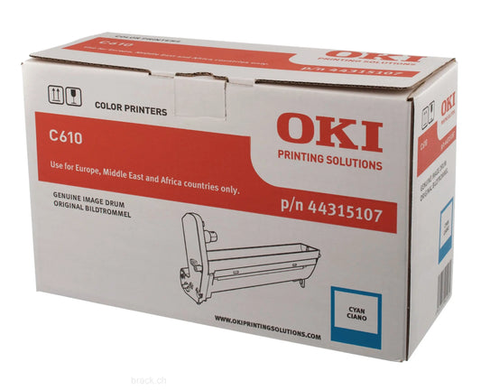 OKI Drum cyan 44315107 C610 20'000 Seiten Idealshop