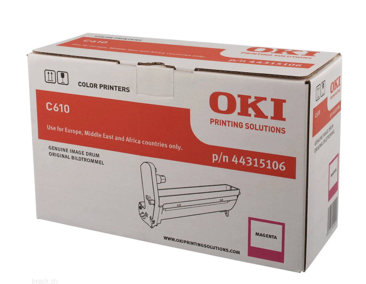 OKI Drum magenta 44315106 C610 20'000 Seiten Idealshop