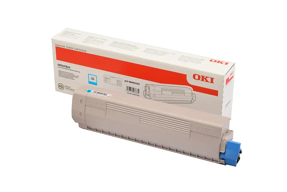 OKI Toner HY cyan 46443103 C833/C843 10'000 Seiten Idealshop