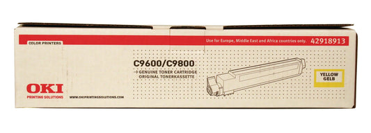 OKI Toner yellow 42918913 C9600 15'000 Seiten Idealshop