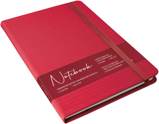 ONLINE    Notizbuch Indian    Summer Red