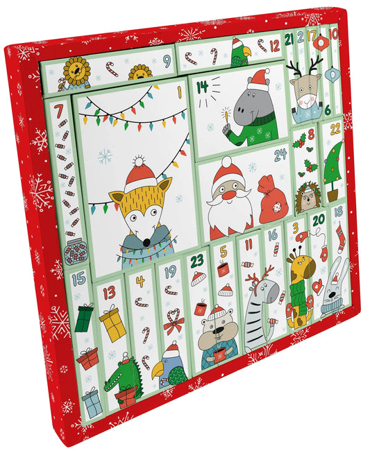 ONLINE    Adventskalender        47x37cm Idealshop