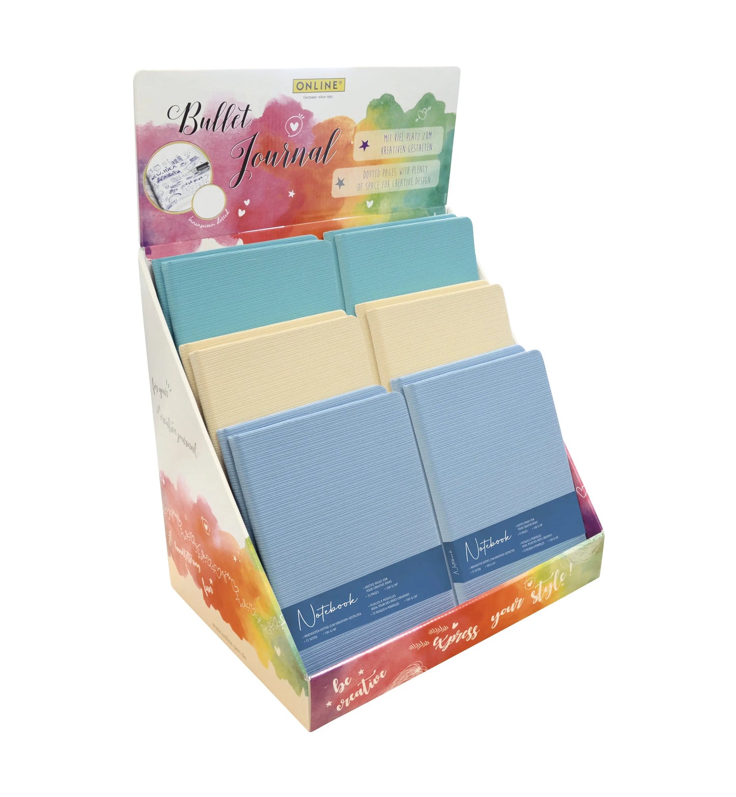 ONLINE    Display Notebook Retro Idealshop