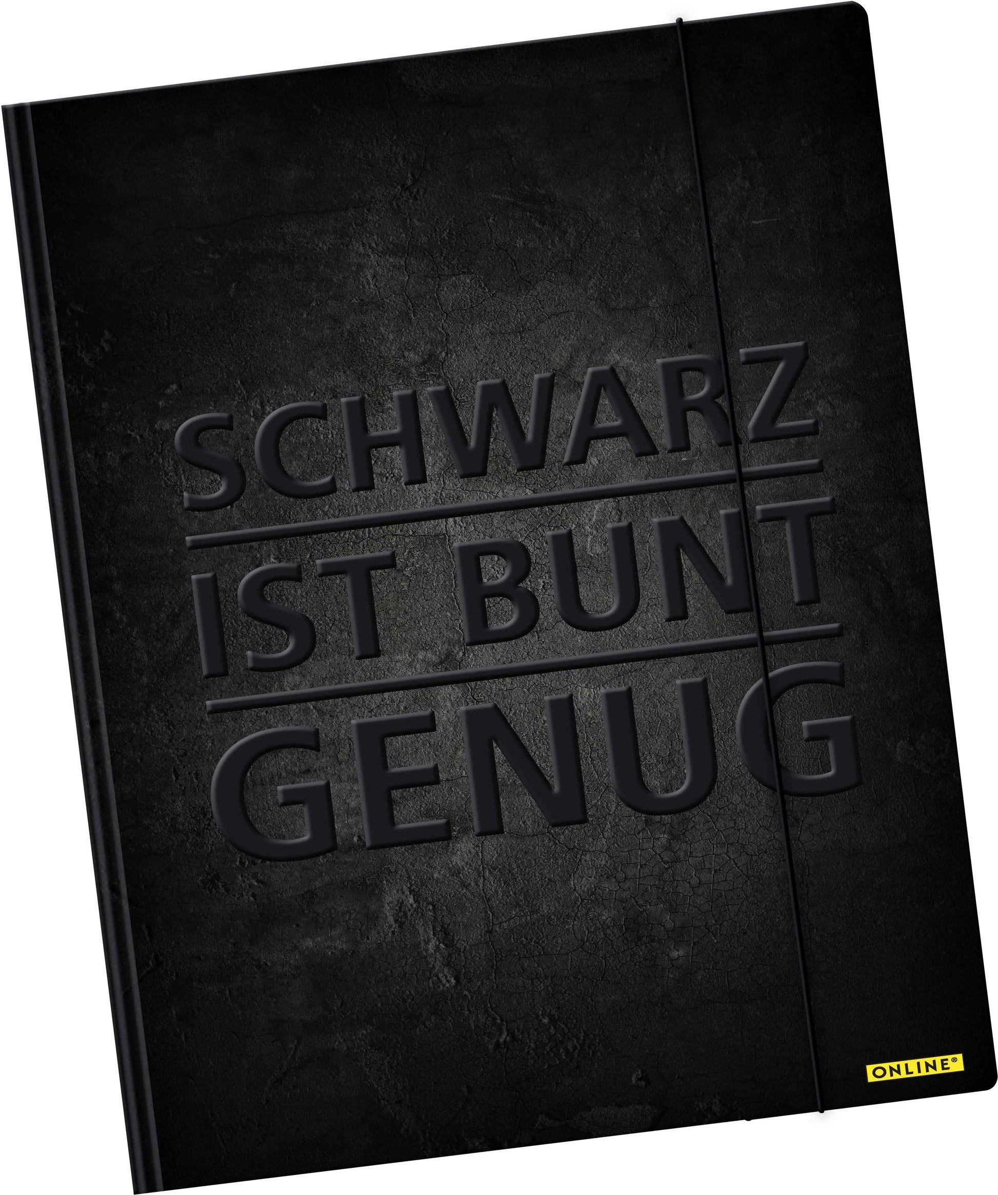 ONLINE Gummizugmappe A3 10125/6 Schwarz Idealshop