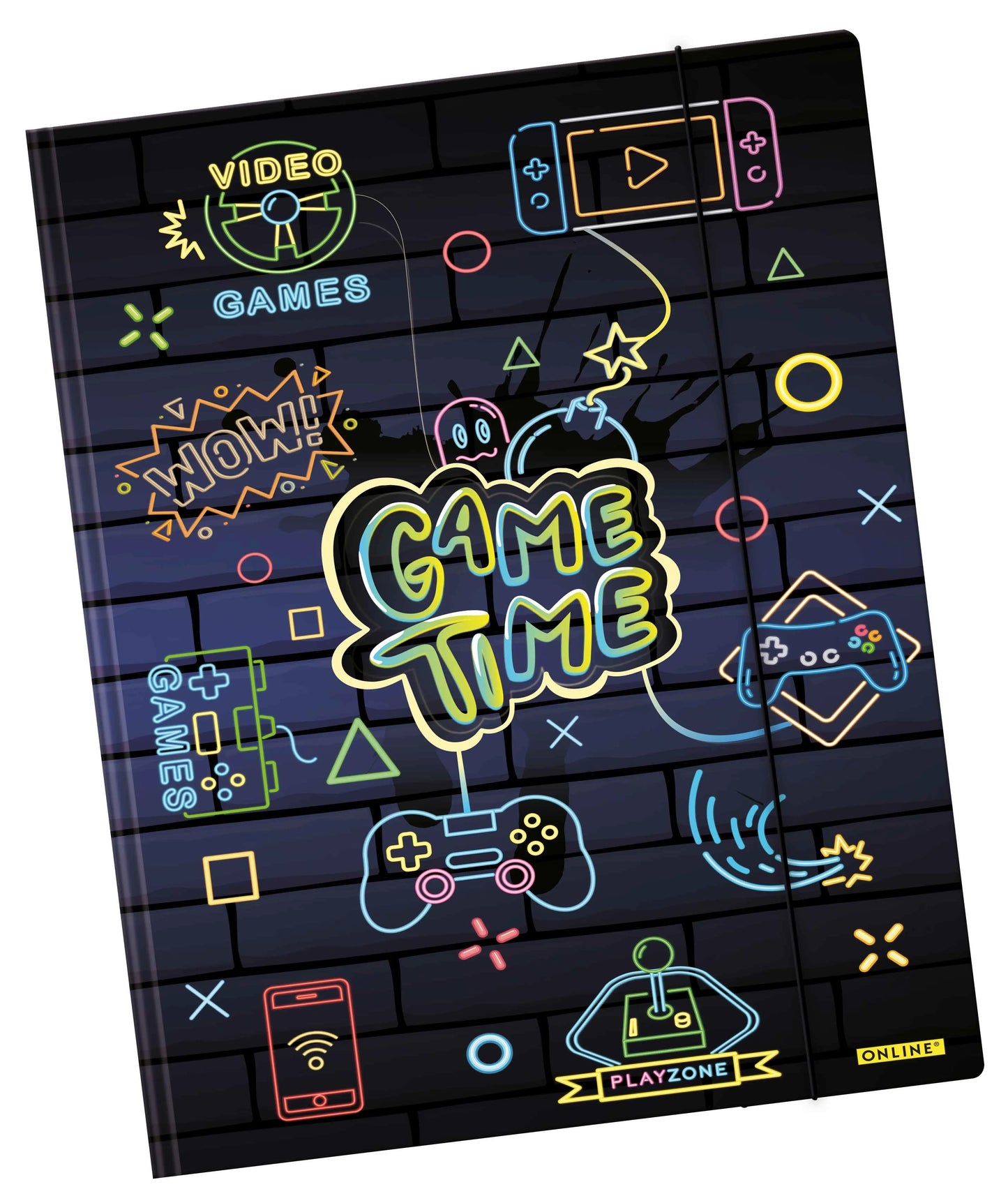 ONLINE Gummizugmappe A3 10142/6 Game Time Idealshop