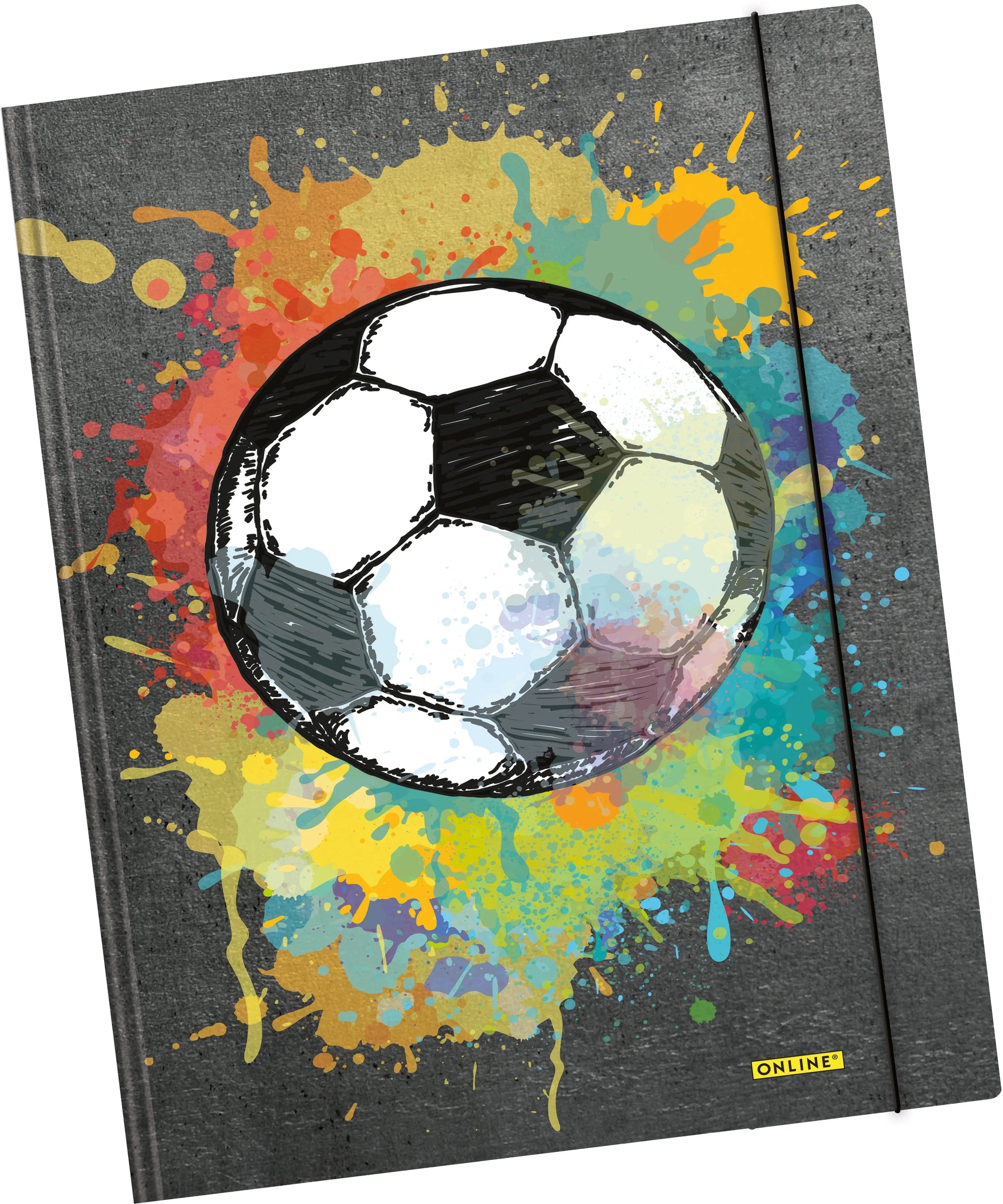 ONLINE Gummizugmappe A4 10171/6 Soccer Idealshop