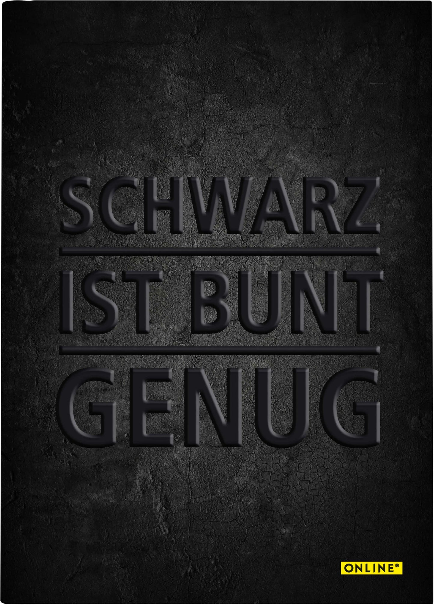 ONLINE Kladde Schwarz A5 10126/6 80g, dotted 96 Blatt Idealshop