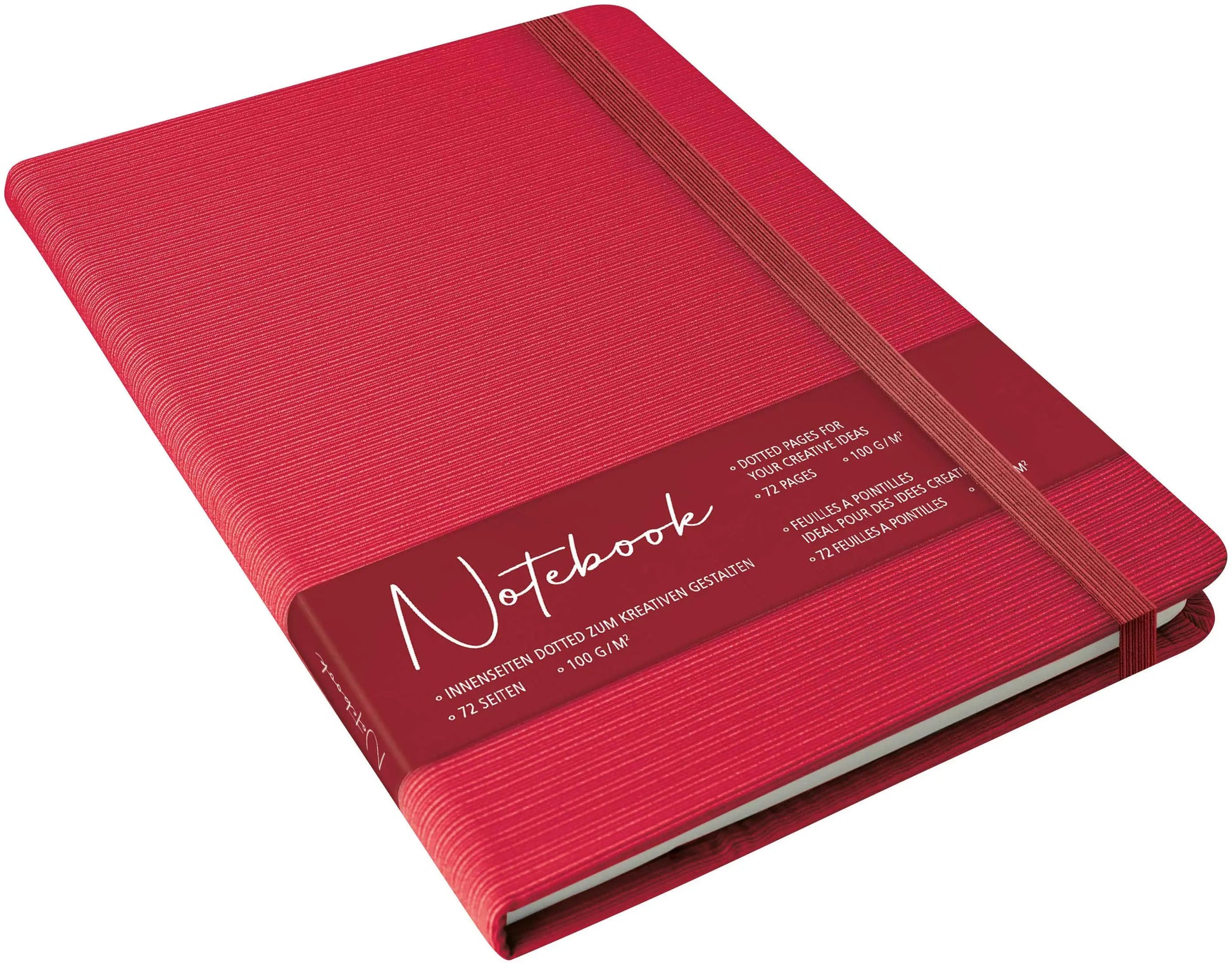 ONLINE    Notizbuch Indian    Summer Red Idealshop