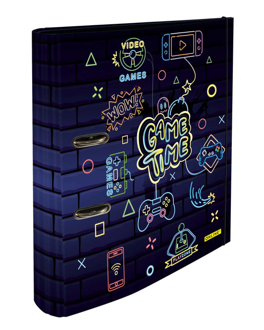 ONLINE    Ordner Game Time           7cm Idealshop