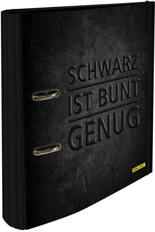 ONLINE    Ordner Schwarz             7cm Idealshop