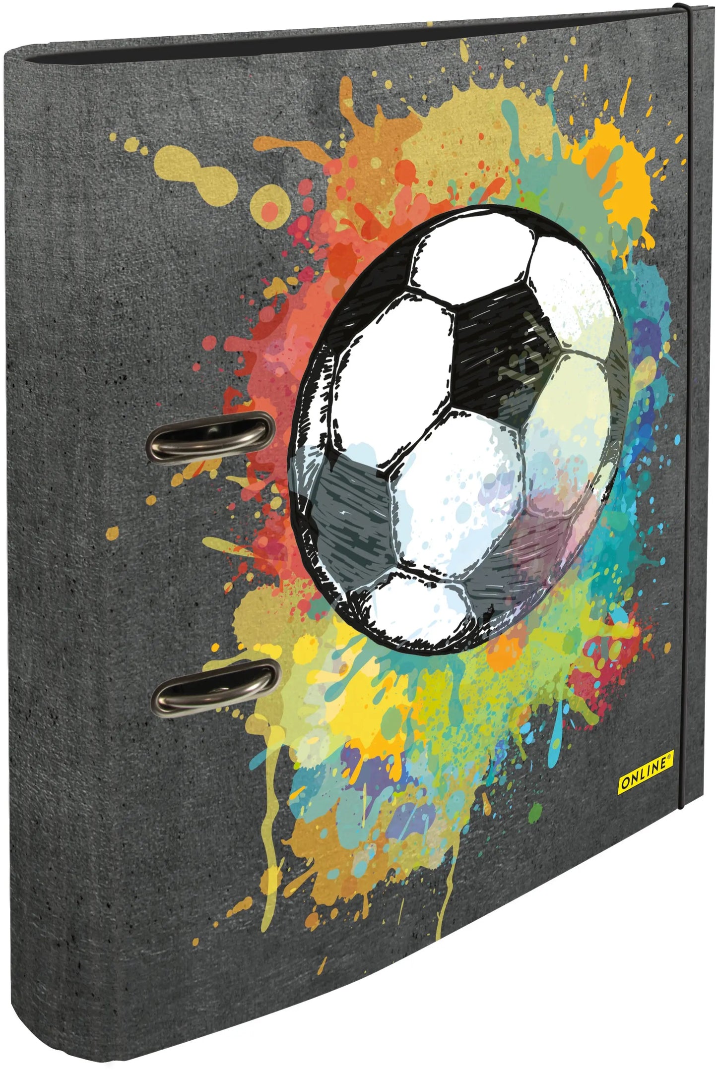 ONLINE Ordner Soccer A4 10170/6 mit Gummiband Idealshop