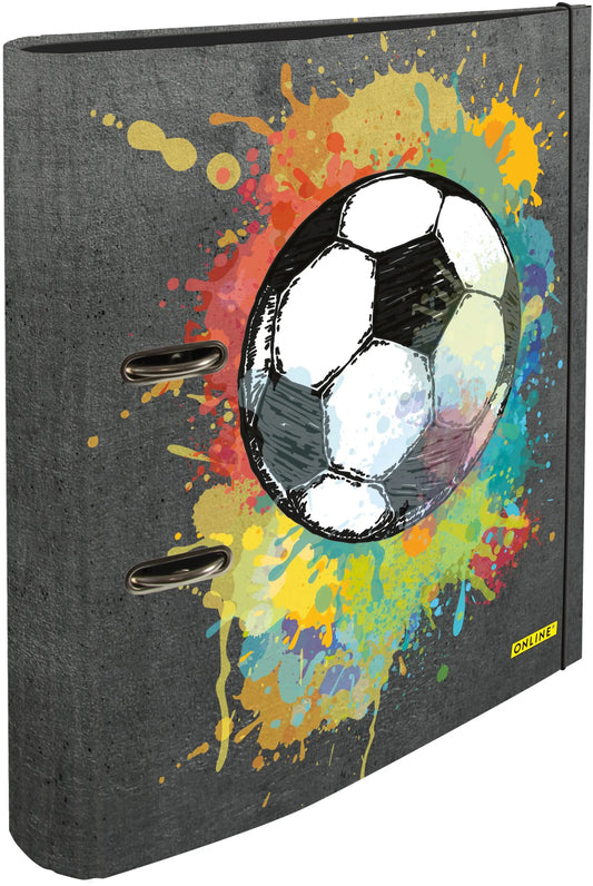 ONLINE Ordner Soccer A4 10170/6 mit Gummiband Idealshop