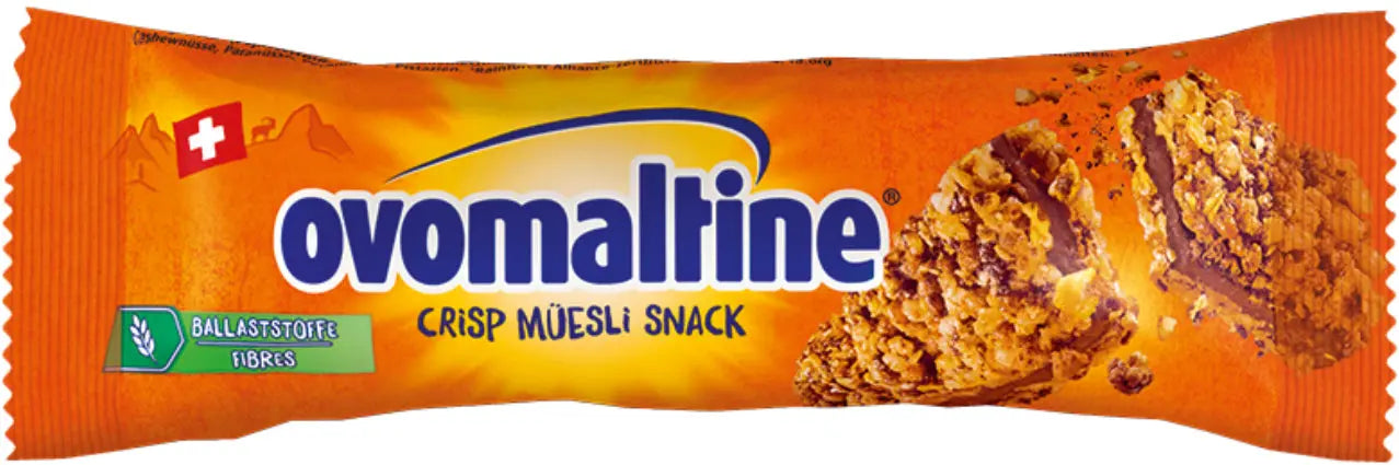 OVOMALTINE Crisp Müesliriegel 102185888 25g, 25 Stk. Idealshop