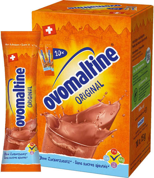 OVOMALTINE Orignal 102186439 15g, 10 Stk. Idealshop