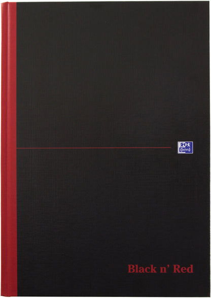 OXFORD    Buch Black 'n Red           A4 Idealshop