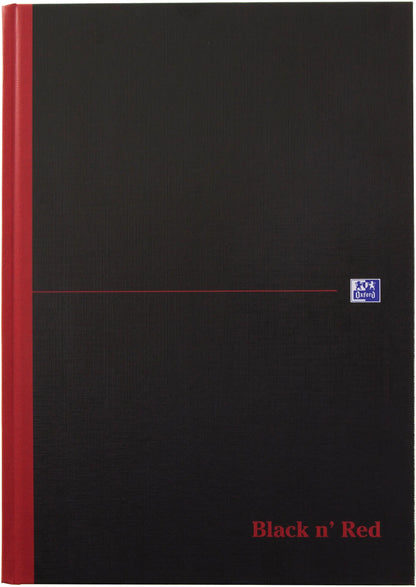 OXFORD    Buch Black 'n Red           A4 Idealshop