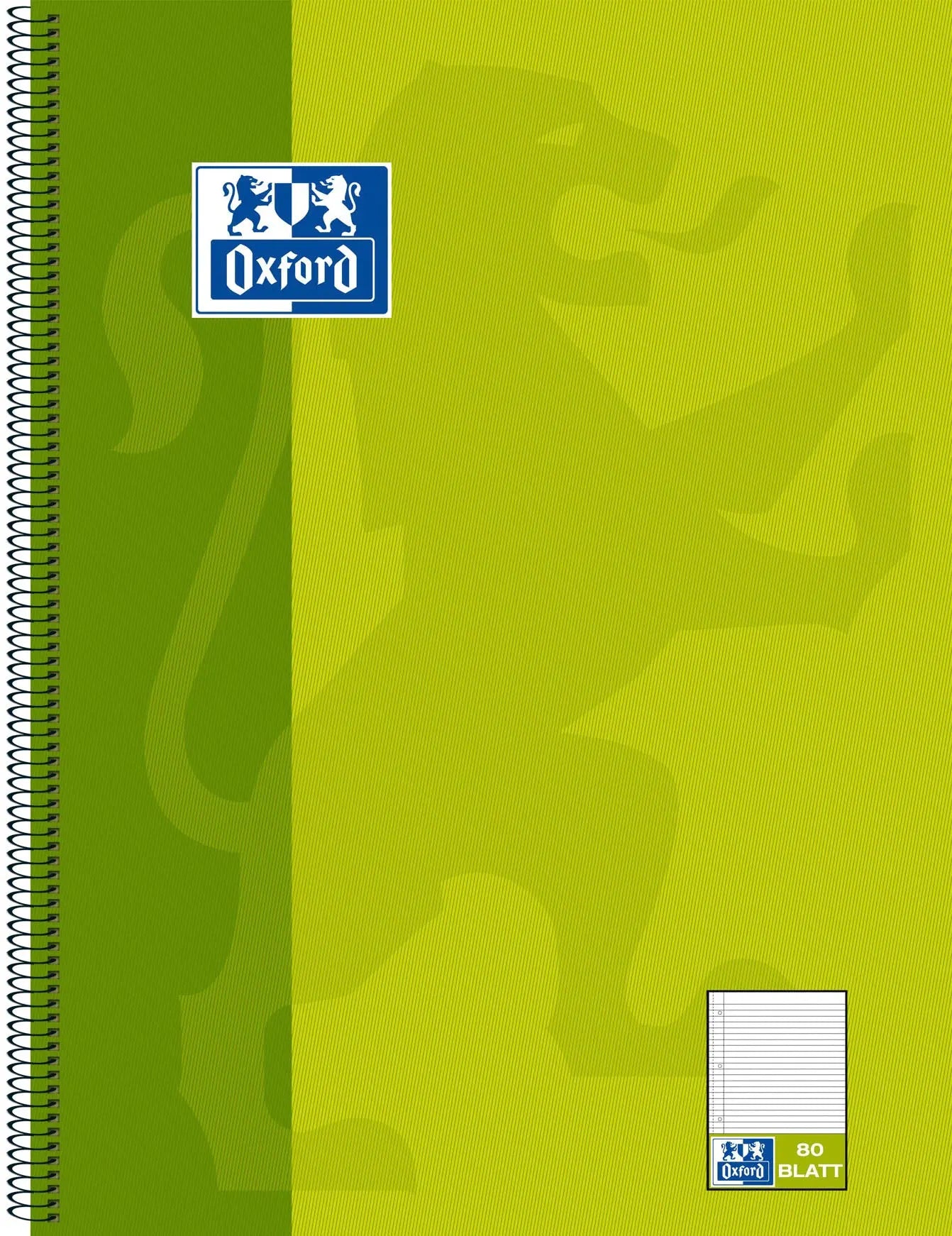 OXFORD Collegeblock A4+ 100050357 liniert, 90g 80 Blatt Idealshop