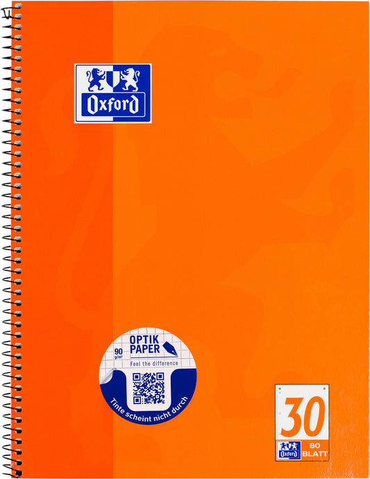 OXFORD Collegeblock A4+ 100050359 blanko,90g 80 Blatt Idealshop