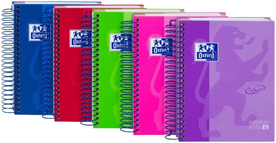 OXFORD Euro. Book Touch A6 400088285 kariert 5x5mm, 90g 120 Blatt Idealshop