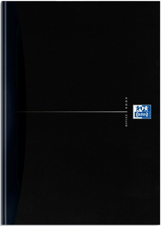 OXFORD Office-Notizbuch A4 100104227 schwarz, kariert 5mm 96 Blatt Idealshop