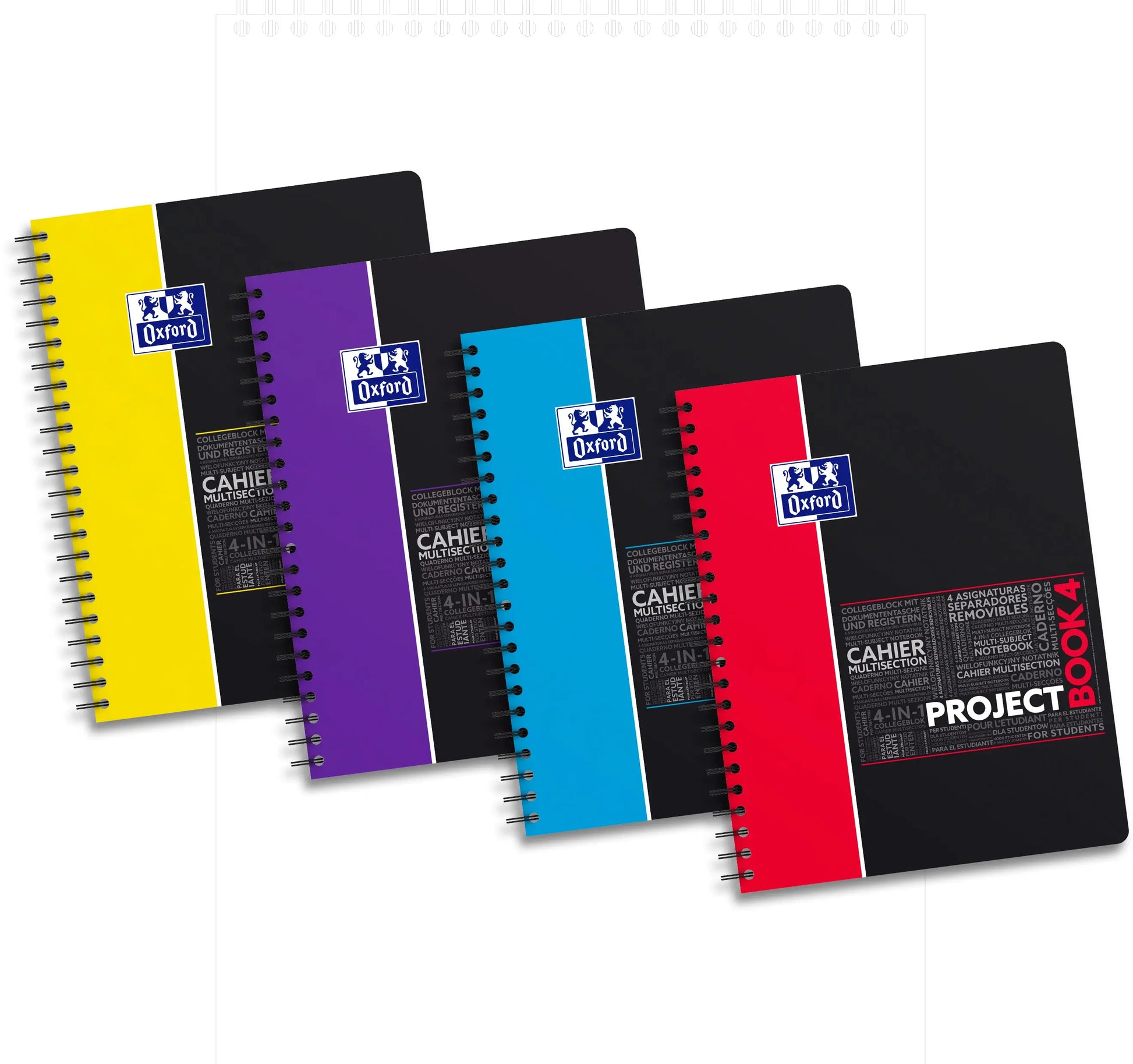 OXFORD Projectbook A4+ 400037432 kariert 5mm, 90g 100 Blatt Idealshop