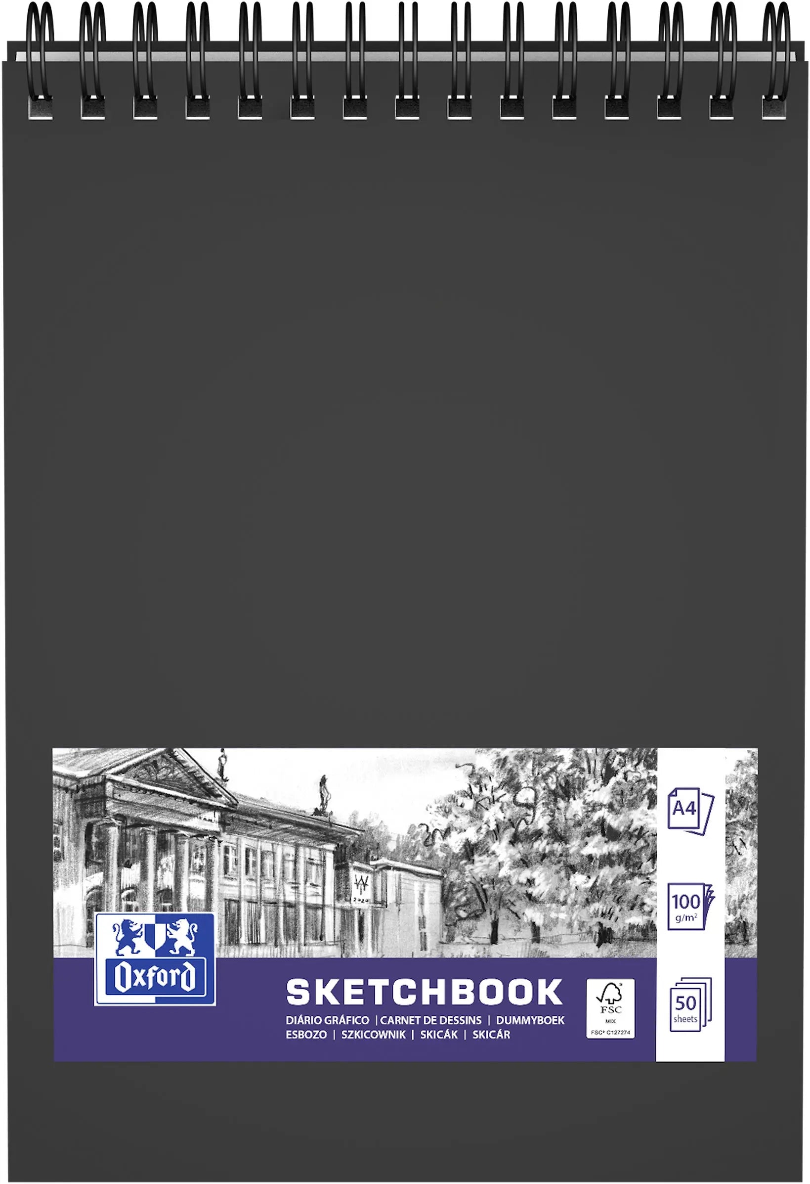 OXFORD    Skizzenbuch                 A4 Idealshop