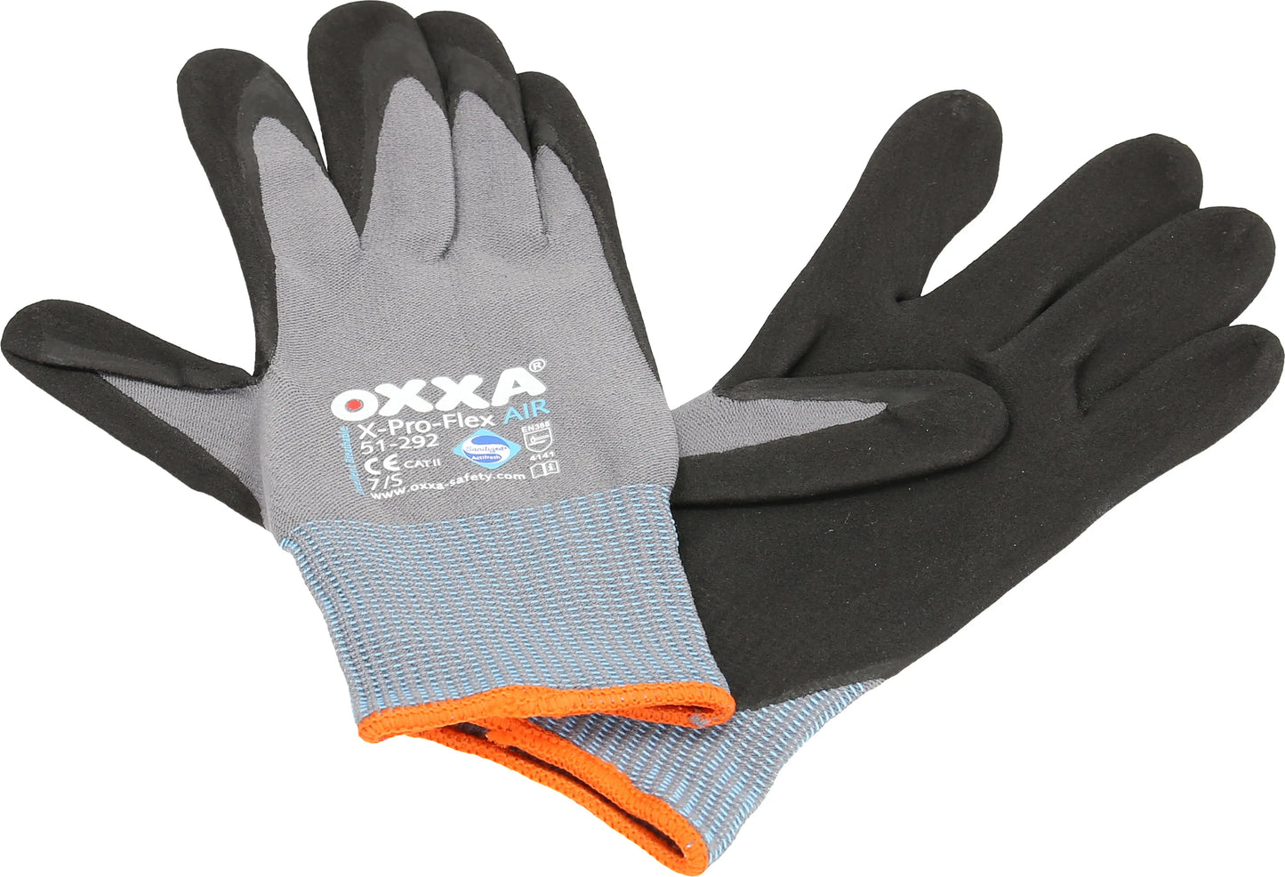 OXXA Handschuh Pro-Flex Air Gr. S 51.292.07 Nylon, schwarze Microschaumb. Idealshop