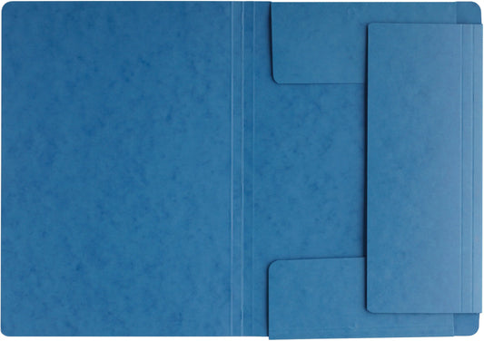 PAGNA Gummibandmappe A4 24007-02 blau 3 Klappen Idealshop