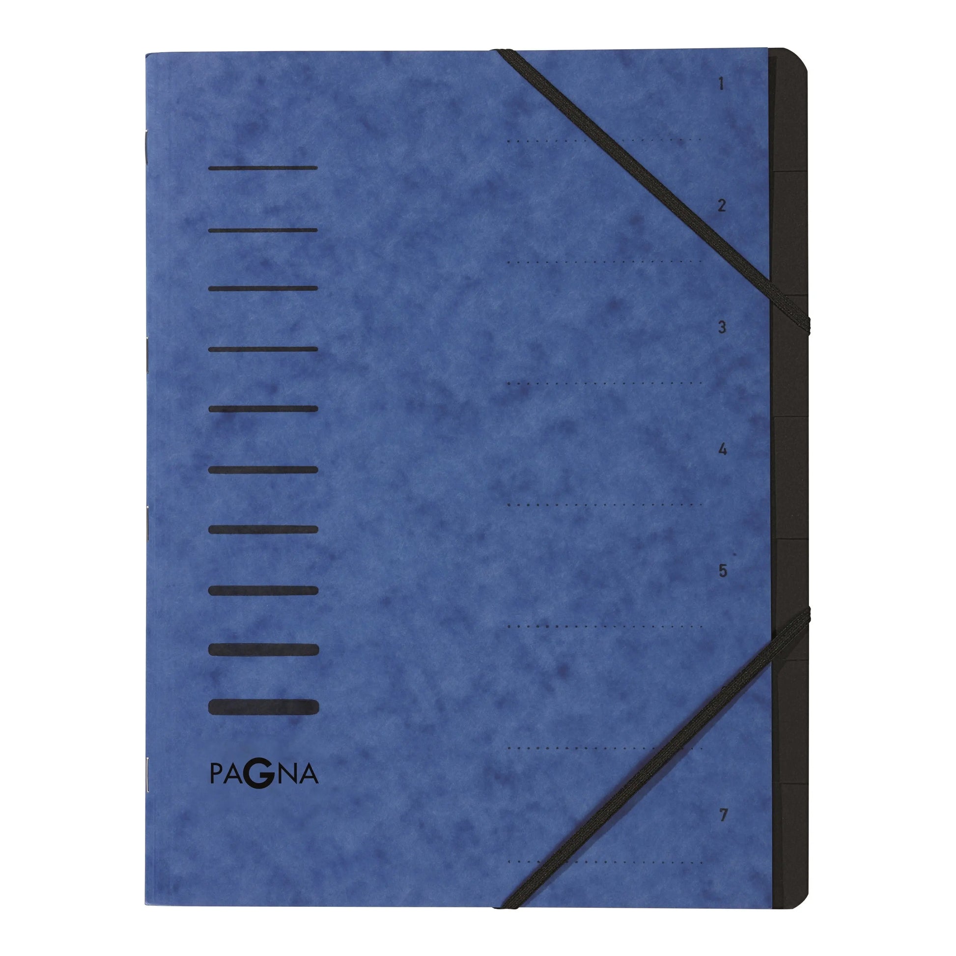 PAGNA Ordnungsmappe A4 40058-02 blau 7-teilig Idealshop