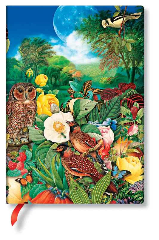 PAPERBLAN Notizbuch Garten im Mondschein Idealshop