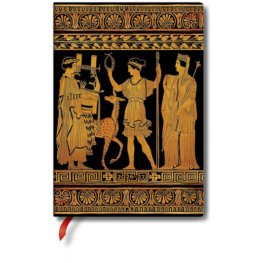 PAPERBLANKS Agenda Divinités Midi 26/27 FF2111-8 1T/1S 13M FR SC 13x18cm Idealshop