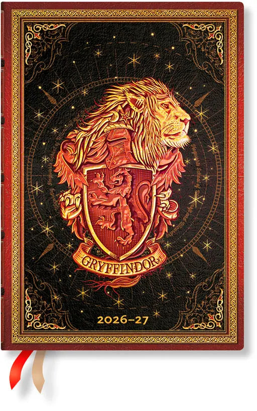 PAPERBLANKS Agenda Harry Potter Midi 26/27 DD1727-2 1W/2S 18M DE HOR HC 13x18cm Idealshop