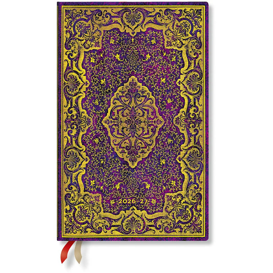 PAPERBLANKS Agenda Picaresque Maxi 26/27 FF2113-2 1T/1S 13M FR SC 13.5x21cm Idealshop