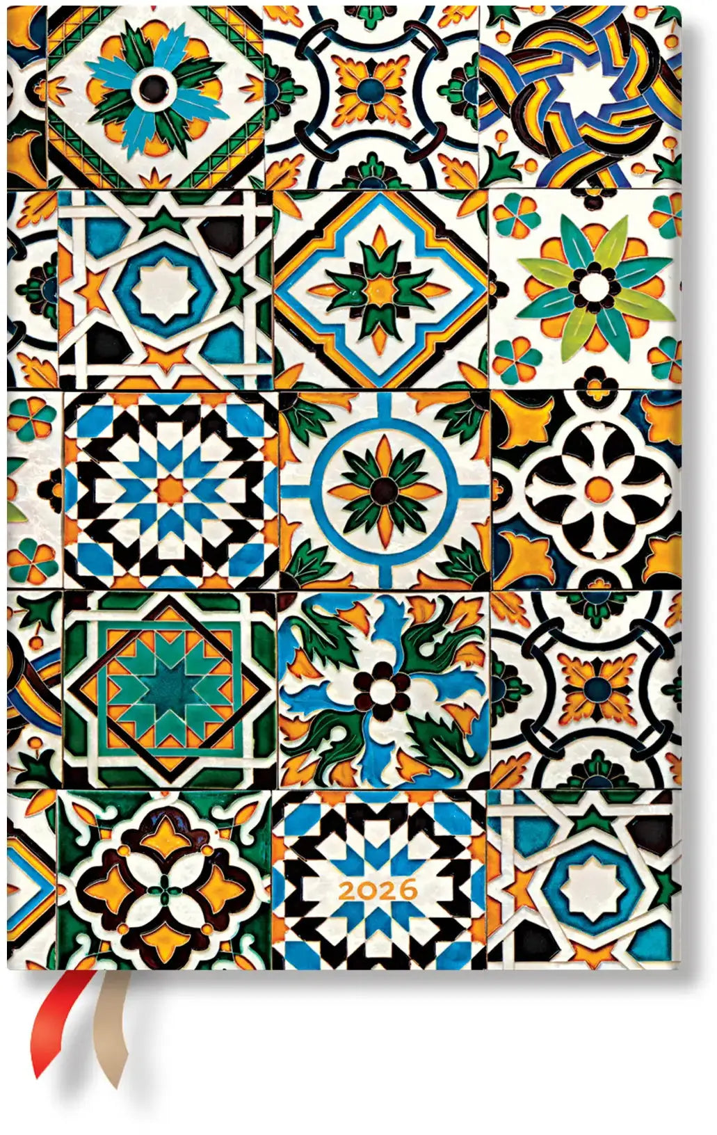 PAPERBLANKS Agenda Porto 2026 DD0589-7 1T/1S TAG Midi HC DE 13x18cm Idealshop