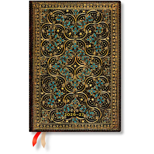 PAPERBLANKS Agenda Restauration Midi 26/27 DD1729-6 1W/2S 18M DE HOR HC 13x18cm Idealshop
