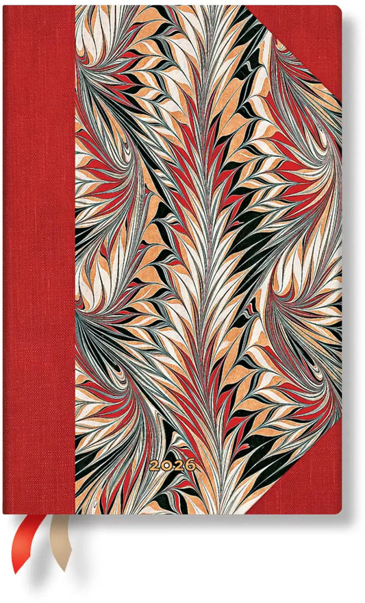 PAPERBLANKS Agenda Rubeo 2026 DD0574-3 1W/1S VSO Mini HC DE 9.5x14cm Idealshop