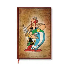 PAPERBLANKS Notizbuch Asterix & Ob. Mini PB9706-8 liniert, orange 176 Seiten Idealshop