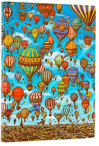 PAPERBLANKS Notizbuch Flex Midi FB9911-6 Ballone blanko 176 S. Idealshop