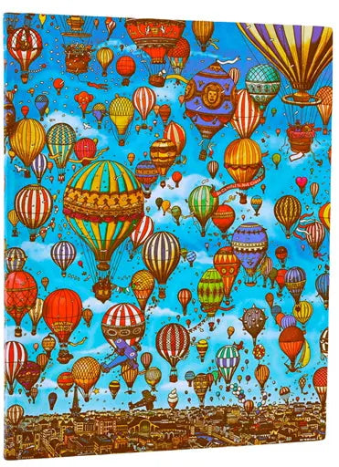 PAPERBLANKS Notizbuch Flex Ultra FB9909-3 Ballone blanko 176 S. Idealshop