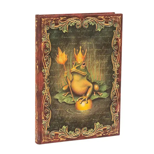 PAPERBLANKS Notizbuch Midi PB9785-3 Froschkönig blanko 144 S. Idealshop